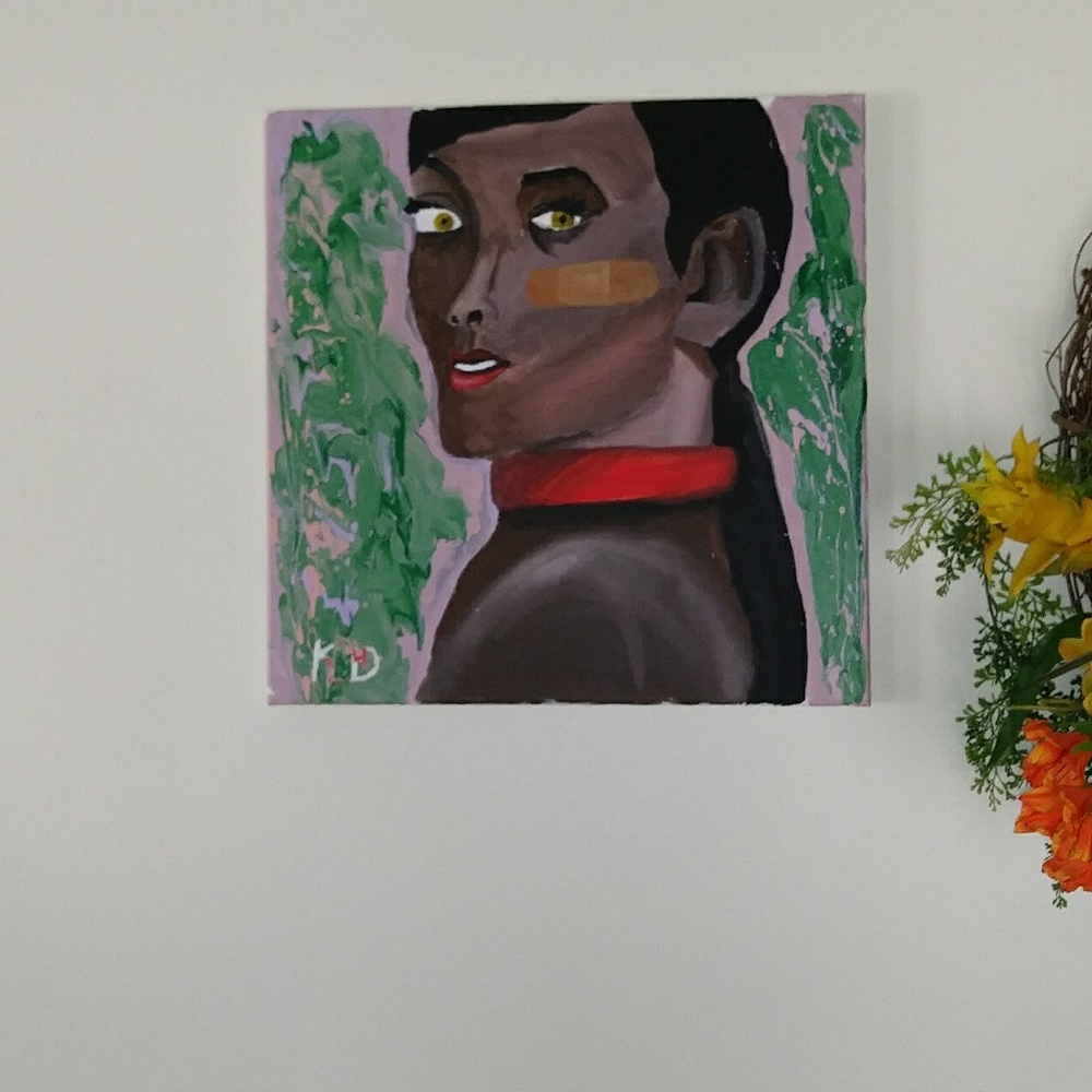 Self Bondage Painting